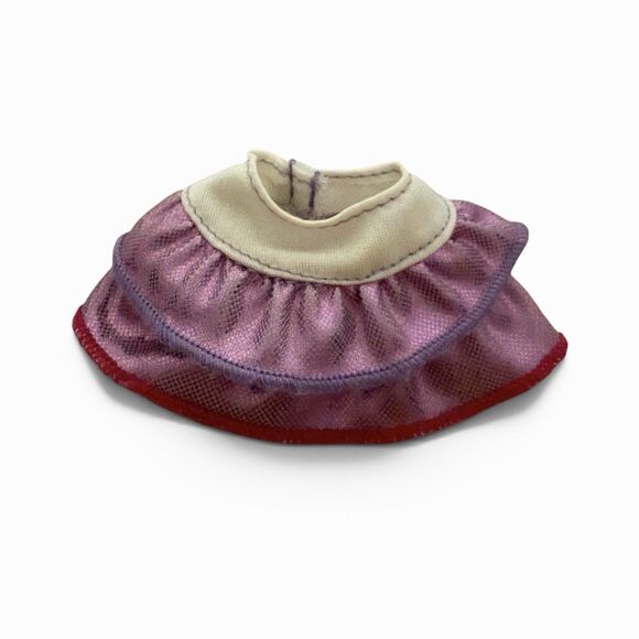 Mattel Other - Vintage Barbie Doll Iridescent Purple Layered Mini Skirt Mattel - Clothing Only